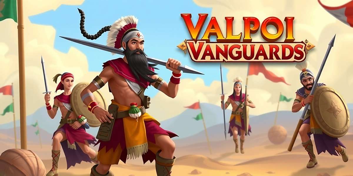 Valpoi Vanguards Official Cover Valpoi Vanguards game cover with Indian warriors in traditional attire